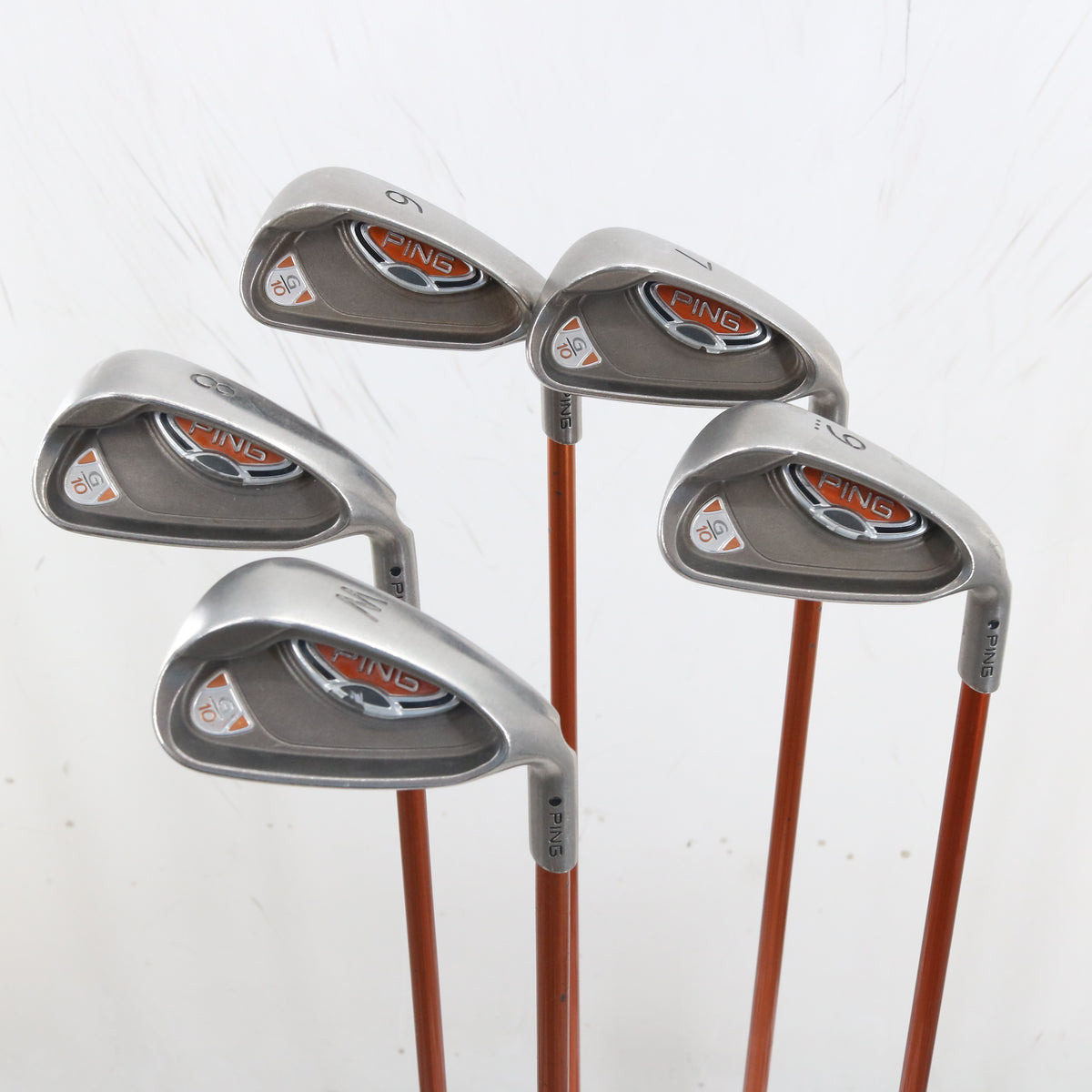 Ping G10 Iron Set 6-W Black Dot Graphite TFC 129I Senior Right Hand A-164803