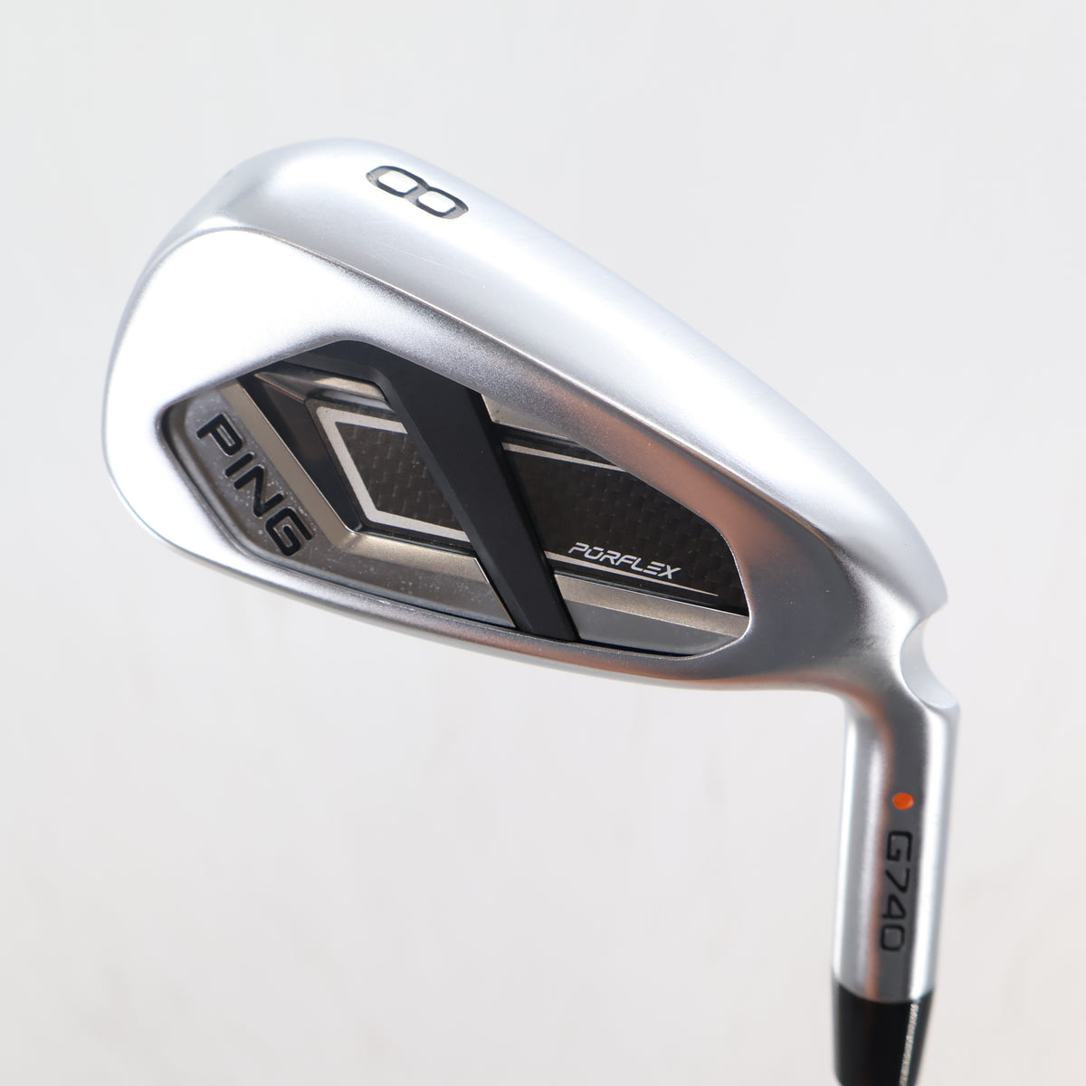 Ping G740 Iron Set 7-W Orange Dot Graphite Alta Quick 35 Senior Flex A-164238
