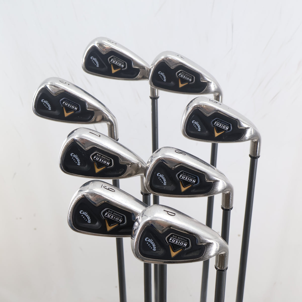 Callaway Big Bertha Fusion Iron Set 3-P Graphite RCH Firm Stiff Flex A-164244