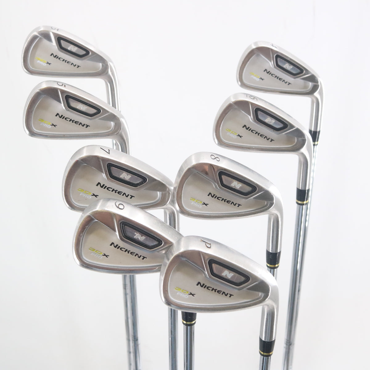 Nickent 3DX Pro Iron Set 3-P Steel Shaft R Regular Flex Right-Hand P-150248