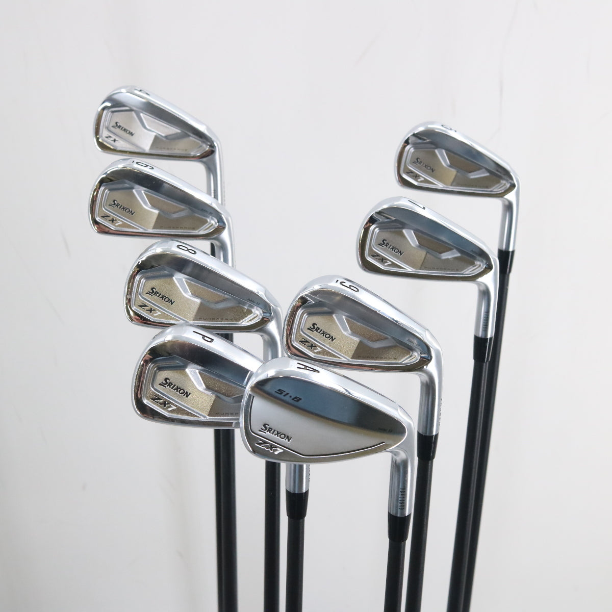 Srixon ZX7 Mk II Iron Set 4-P,A Graphite F4 Stiff Flex Right Hand P-152519