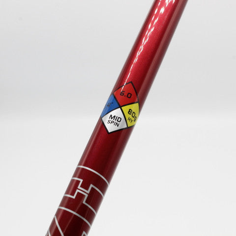 HZRDUS Red RDX Smoke 6.0 Stiff 2 Rescue Hybrid Shaft TaylorMade Adapter A-151221
