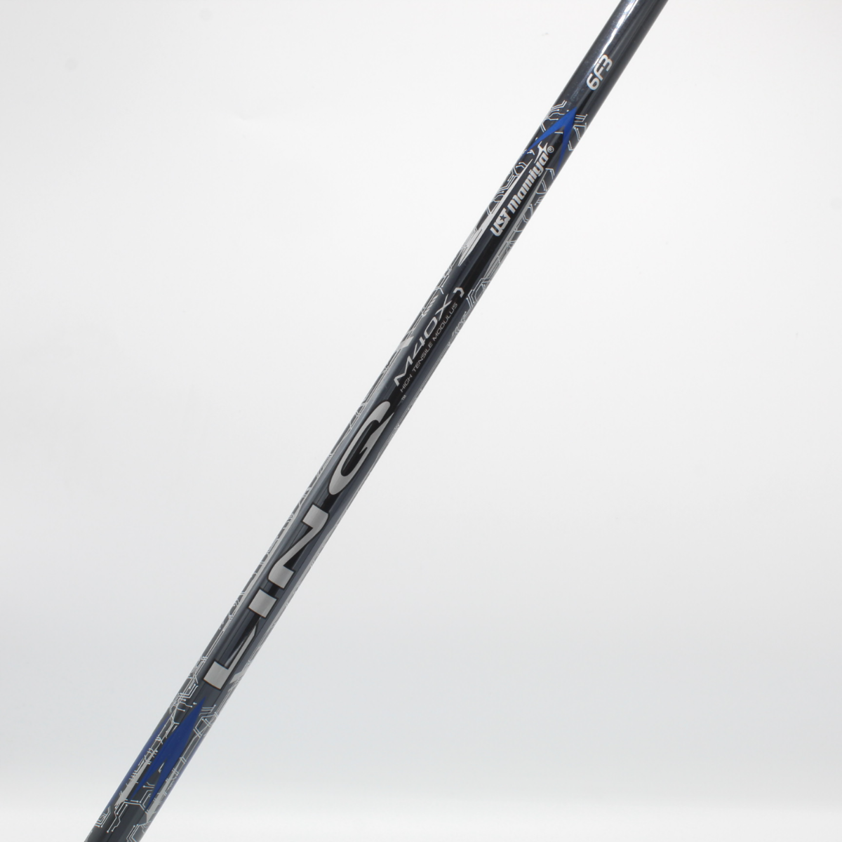 UST Mamiya LIN-Q 6F3 Blue M40X Driver Shaft Regular Cobra Adapter -1" A-151249