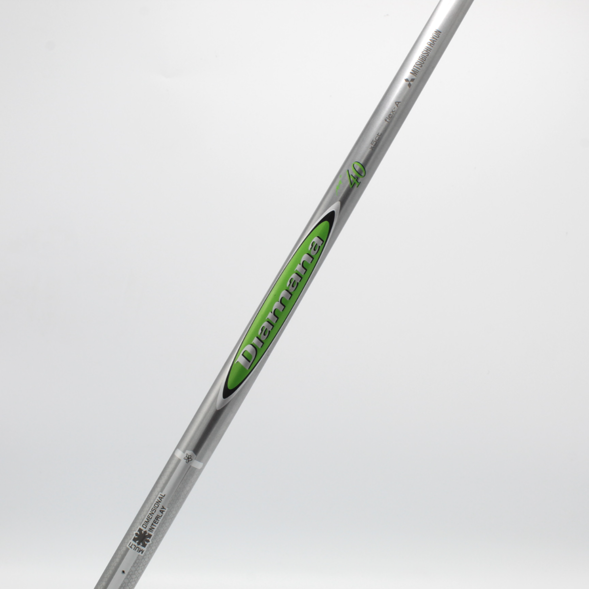 Mitsubishi Diamana M+ 40 Wood Shaft Senior Flex w/ Mizuno Adapter Tip A-152725