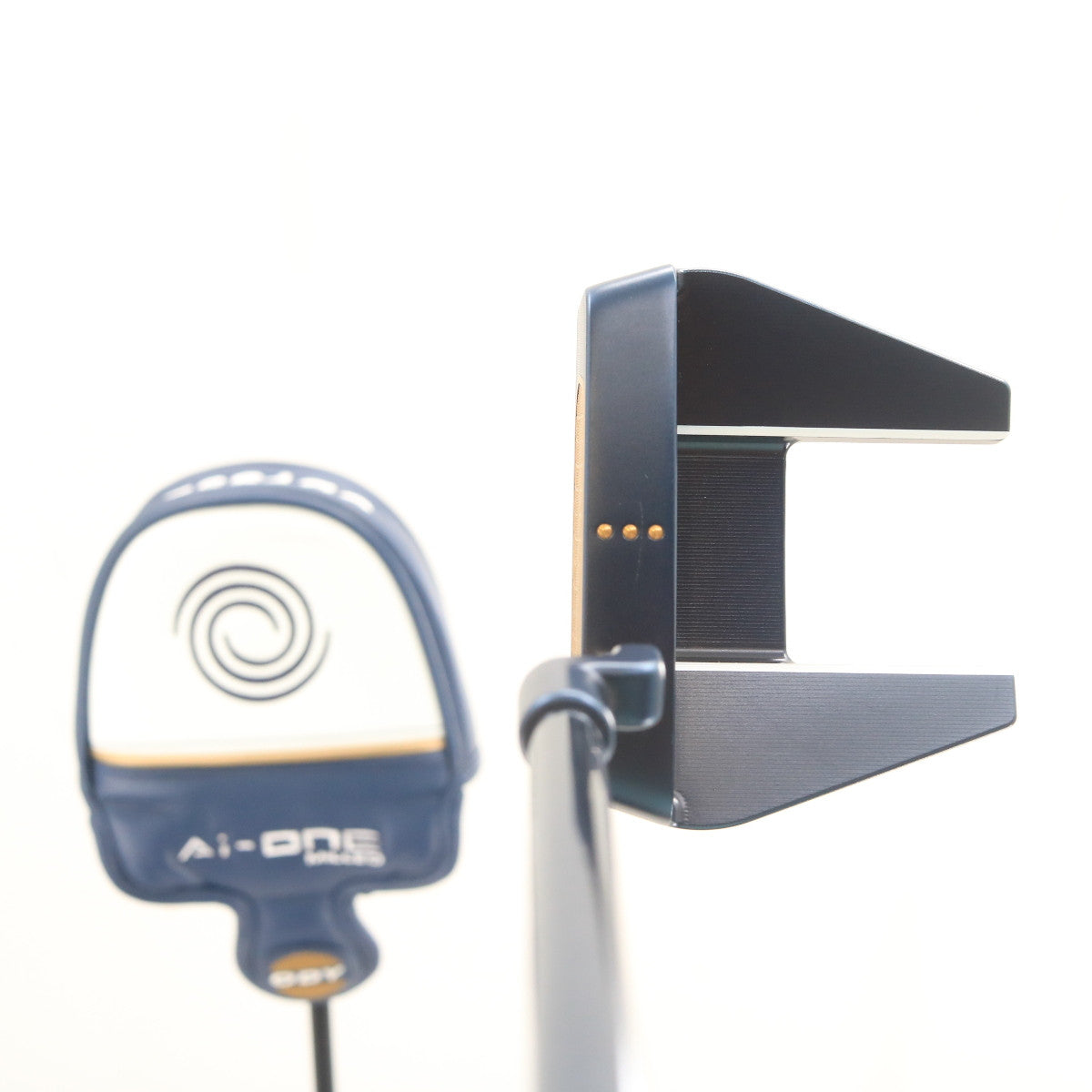 Odyssey Ai-One Milled Seven T CH Putter 35 Inches Navy Blue SL 90 Steel A-157897