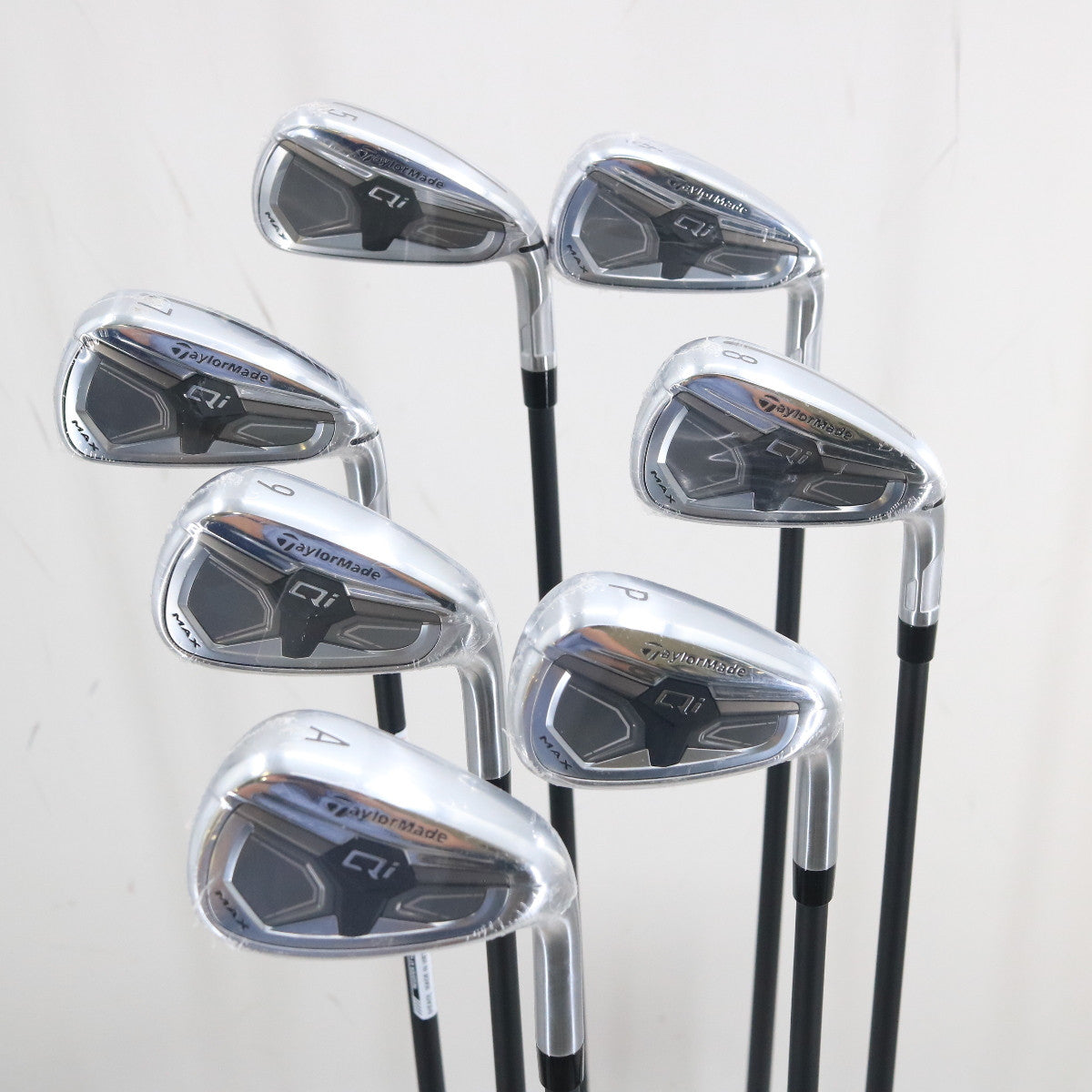 2026 TaylorMade Qi Max Iron Set 5-P,A Graphite REAX A Senior Flex RH A-158578