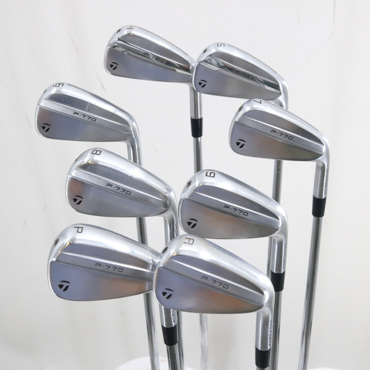 TaylorMade P790 & P770 Combo Iron Set 4-P Steel N.S Pro Stiff Flex RH A-158582