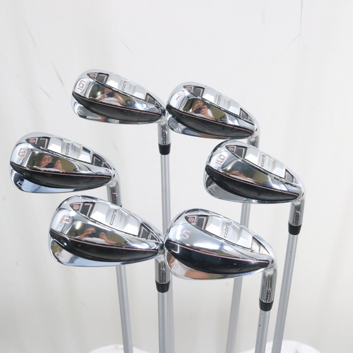 Cobra T-Rail Women's Hybrid-Iron Set 6-P,S Graphite Ladies Right-Handed A-159080