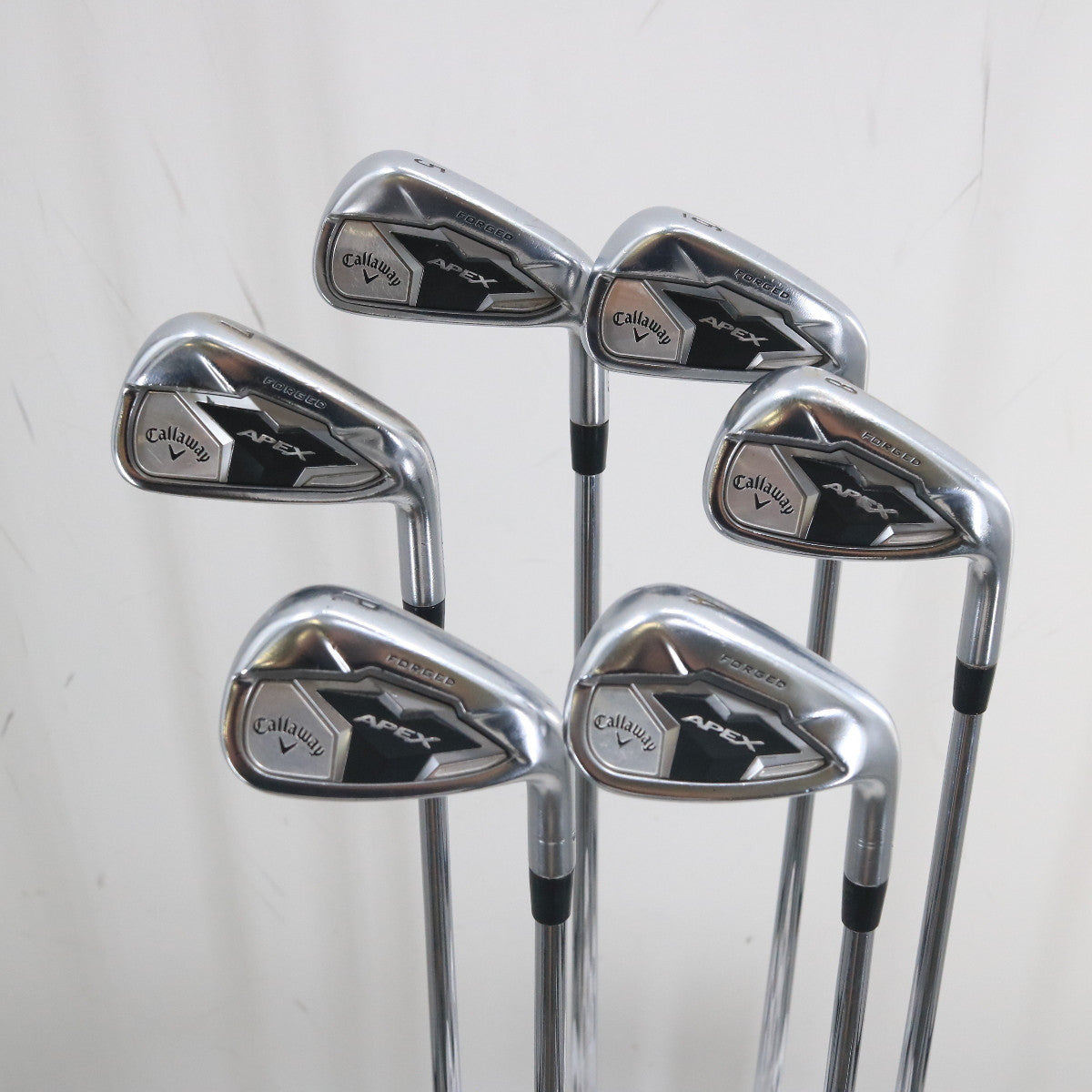 Callaway Apex 19 Forged CF19 Iron Set 5-8,P,A (NO 9) Steel Regular A-159404