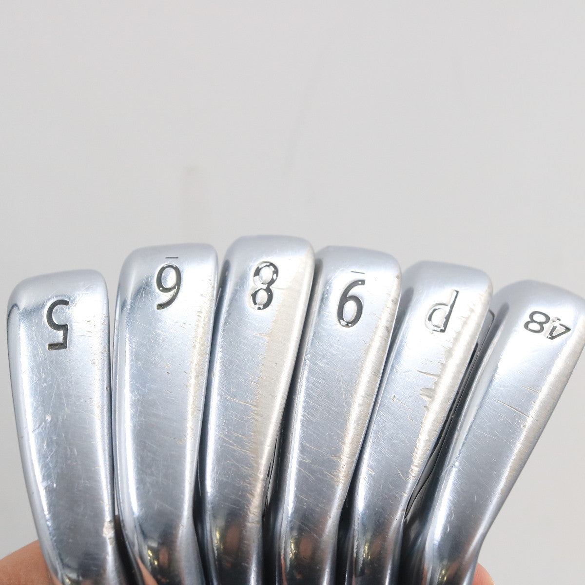 Titleist AP3 718 Iron Set 5,6,8,9,P,48 Steel Shaft X-Stiff (NO 7 IRON) A-159408