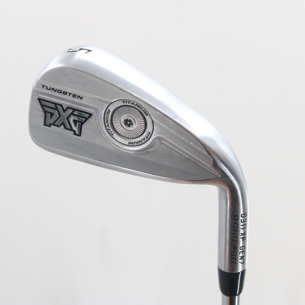 PXG 0311 XP GEN7 Chrome Iron Set 5-W,G Steel Dynamic Gold 95 Stiff RH A-159418