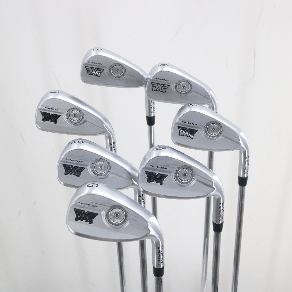 PXG 0311 XP GEN7 Chrome Iron Set 5-W,G Steel Dynamic Gold 95 Stiff RH A-159418