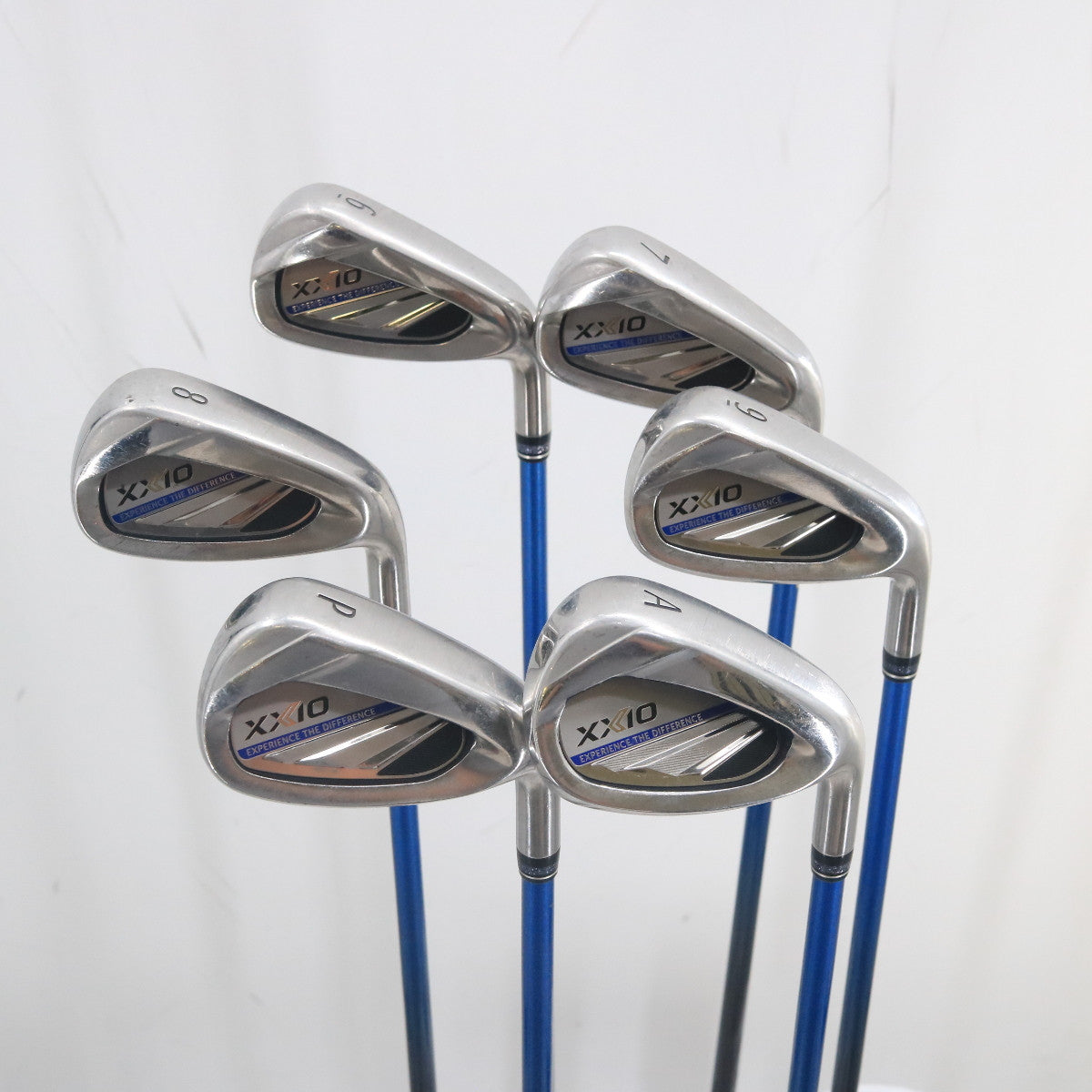 XXIO Eleven 11 Iron Set 6-P,A Graphite MP 1100 Regular Flex Right-Hand A-159567