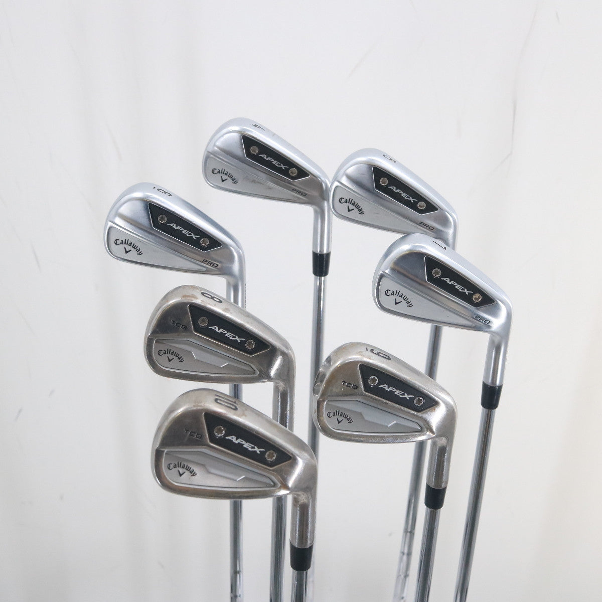 Callaway Apex Pro & TCB Combo Iron Set 4-10 Steel N.S Pro Tour 105 Stiff A-159753