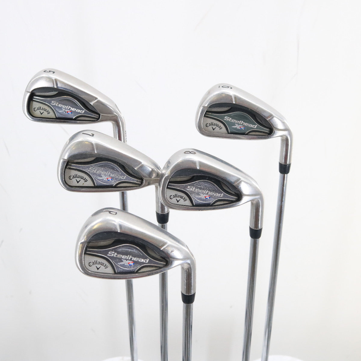Callaway Steelhead XR Iron Set 5-8,P Steel R300 Regular (No 9 Iron) A-159779