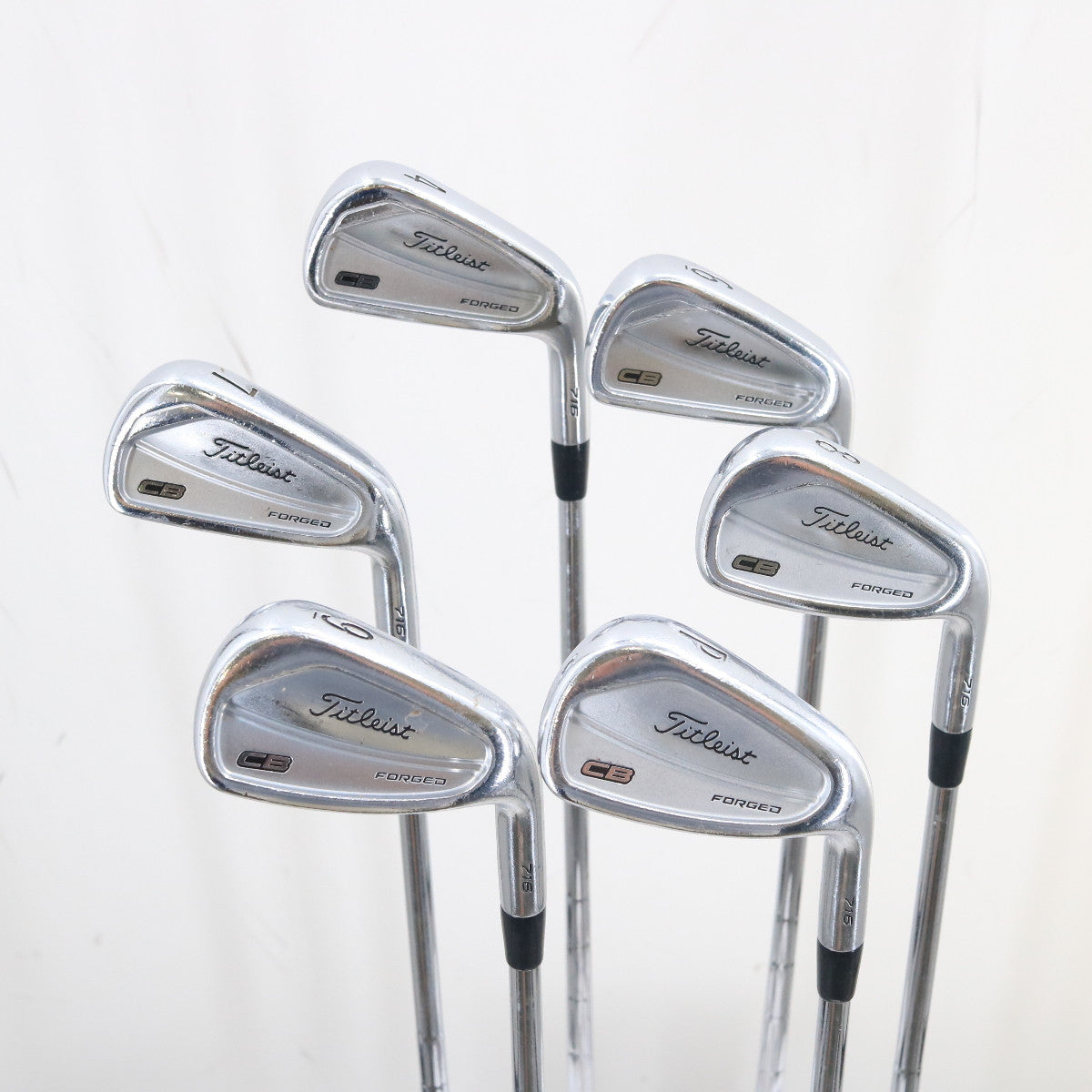 Titleist 716 CB Forged Iron Set 4,6-P Steel KBS Regular (No 5 Iron) A-159784