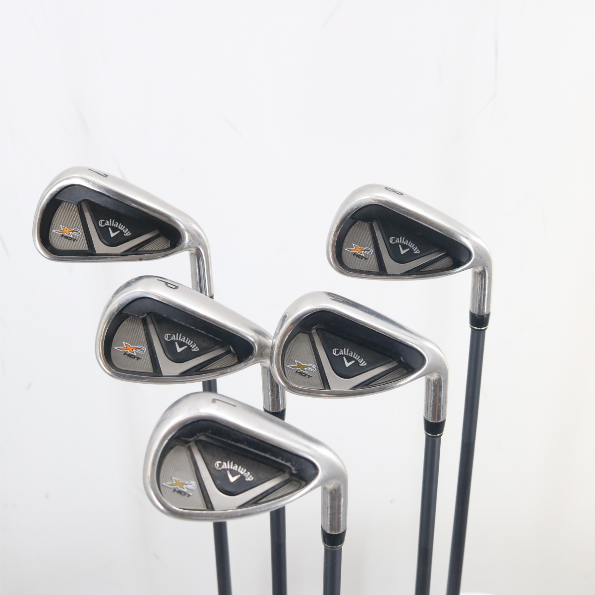 Callaway X2 Hot Iron Set 7,8,P,A,L Graphite A Senior Flex (No 9 Iron) A-159799