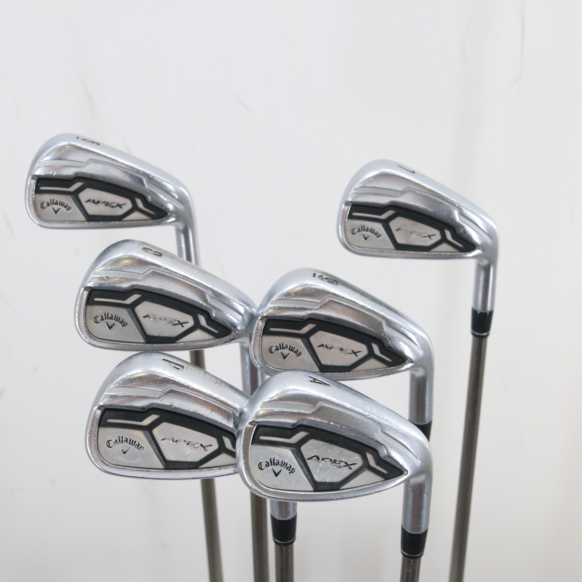 Callaway Apex Forged CF16 6-P,A Iron Set Graphite Recoil Stiff Flex RH A-160043