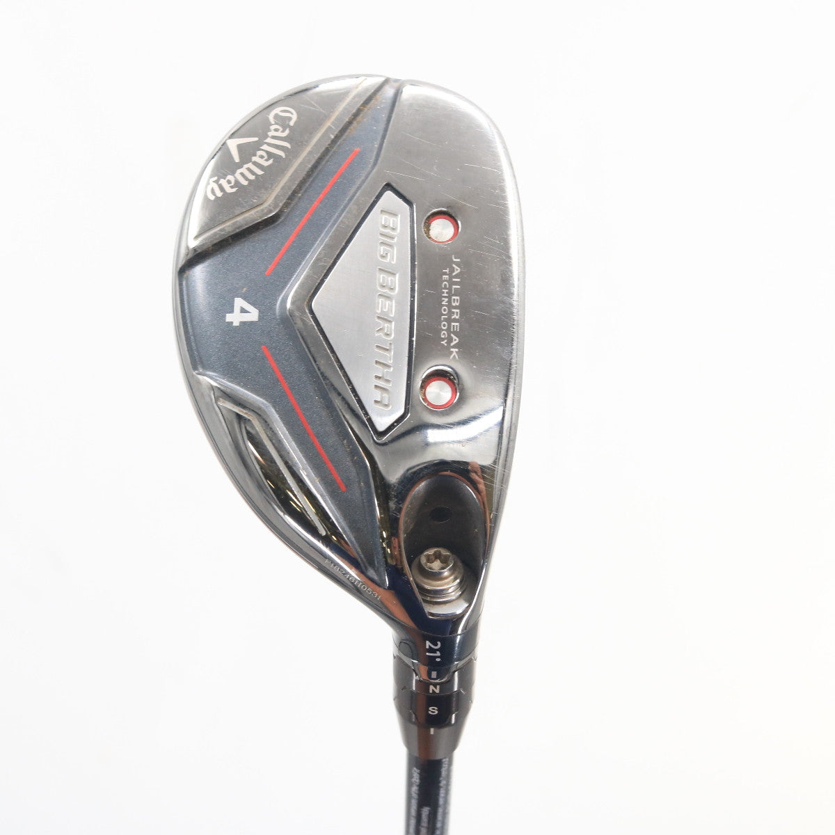 Callaway Big Bertha 4 Hybrid 21 Deg Graphite Recoil ZT9 F3 Regular +1" A-160200