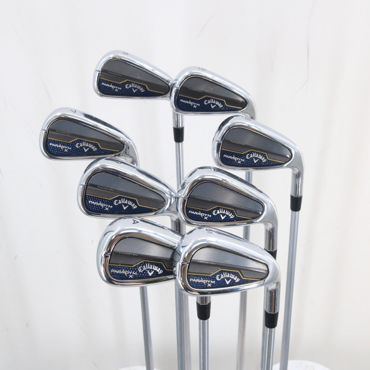 Callaway Paradym X Iron Set 5-P,A,51 Steel Project X Regular Flex RH A-160219
