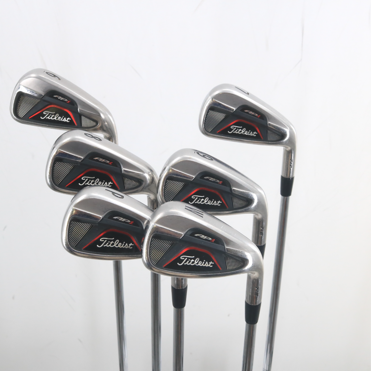 Titleist AP1 712 Iron Set 6-P,W Steel Dynalite Gold XP R300 Regular RH A-160409