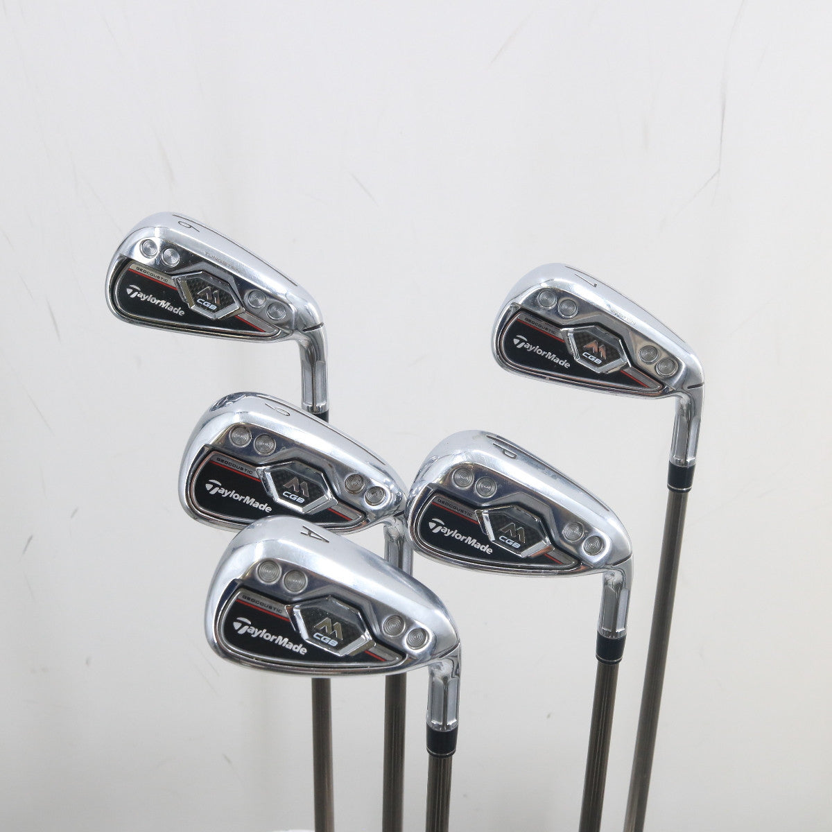 TaylorMade M CGB Iron Set 6,7,9,P,A Graphite Recoil F3 Regular Flex RH A-160417