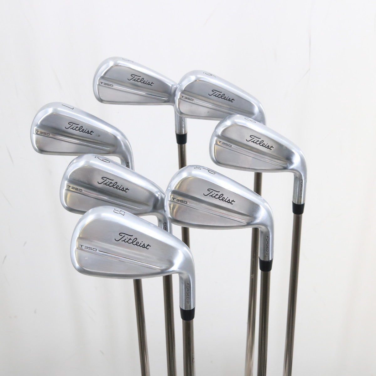 Titleist T350 Iron Set 5-P43,53 Graphite Recoil ESX F1 Ladies Flex A-160440