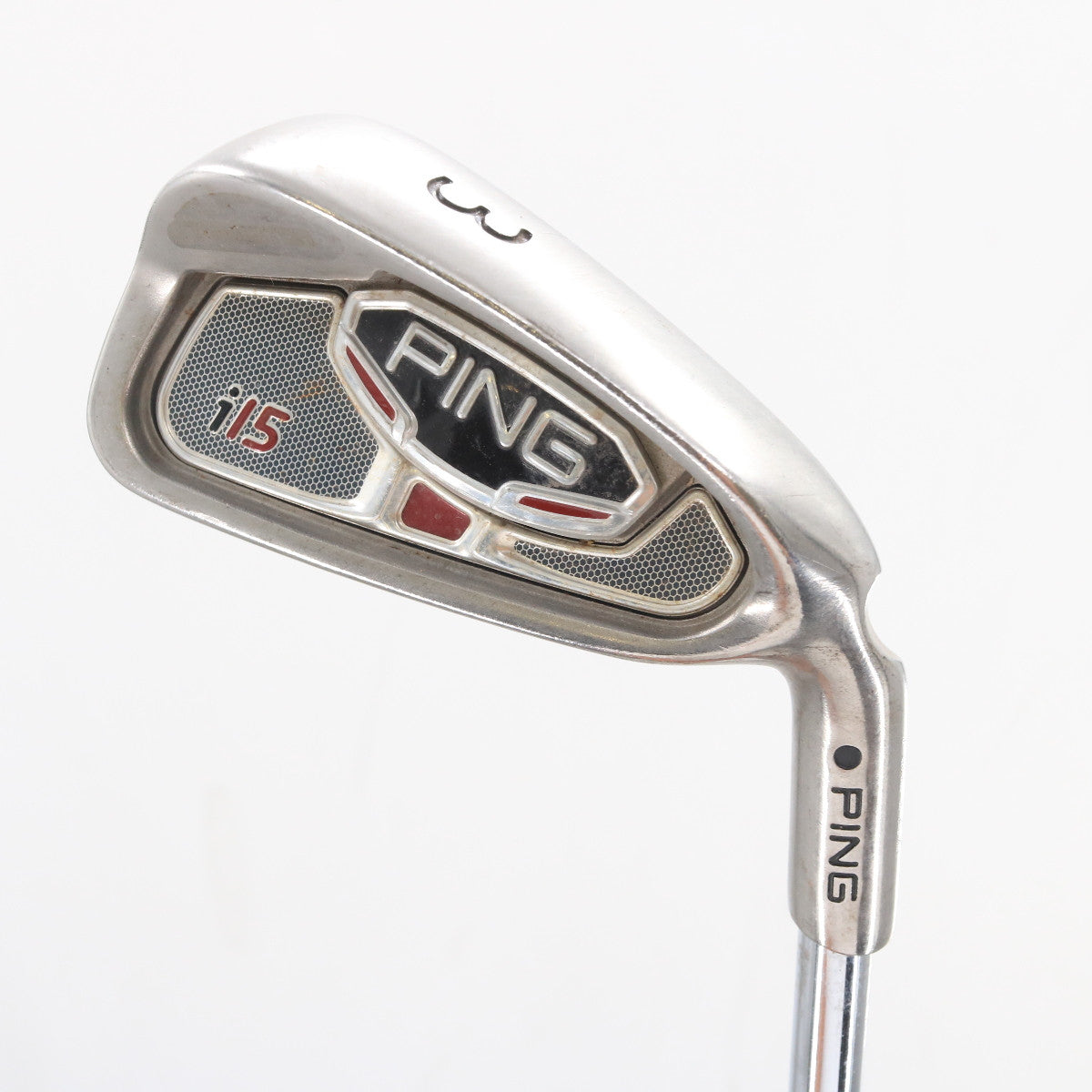 Ping i15 Iron Set 3-7,9,W Black Dot AWT Steel Shaft AWT Stiff Flex RH A-160445