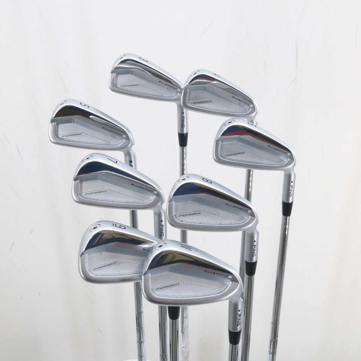 Ping Blueprint S Iron Set 3-W Black Dot Steel N.S Pro X-Stiff Flex RH A-161047