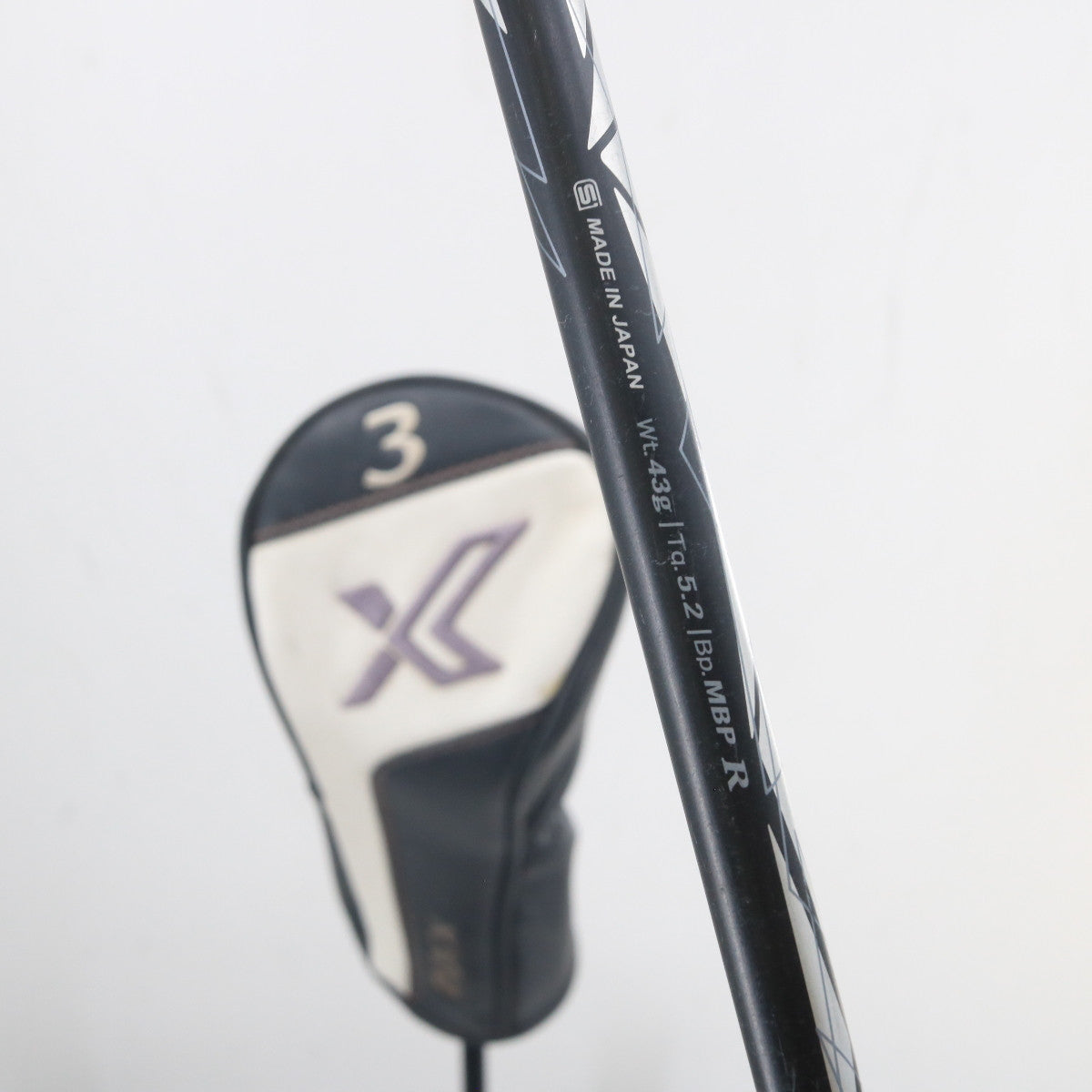 XXIO X Black 3 Fairway Wood 15 Degrees Graphite Regular Headcover RH A-161312