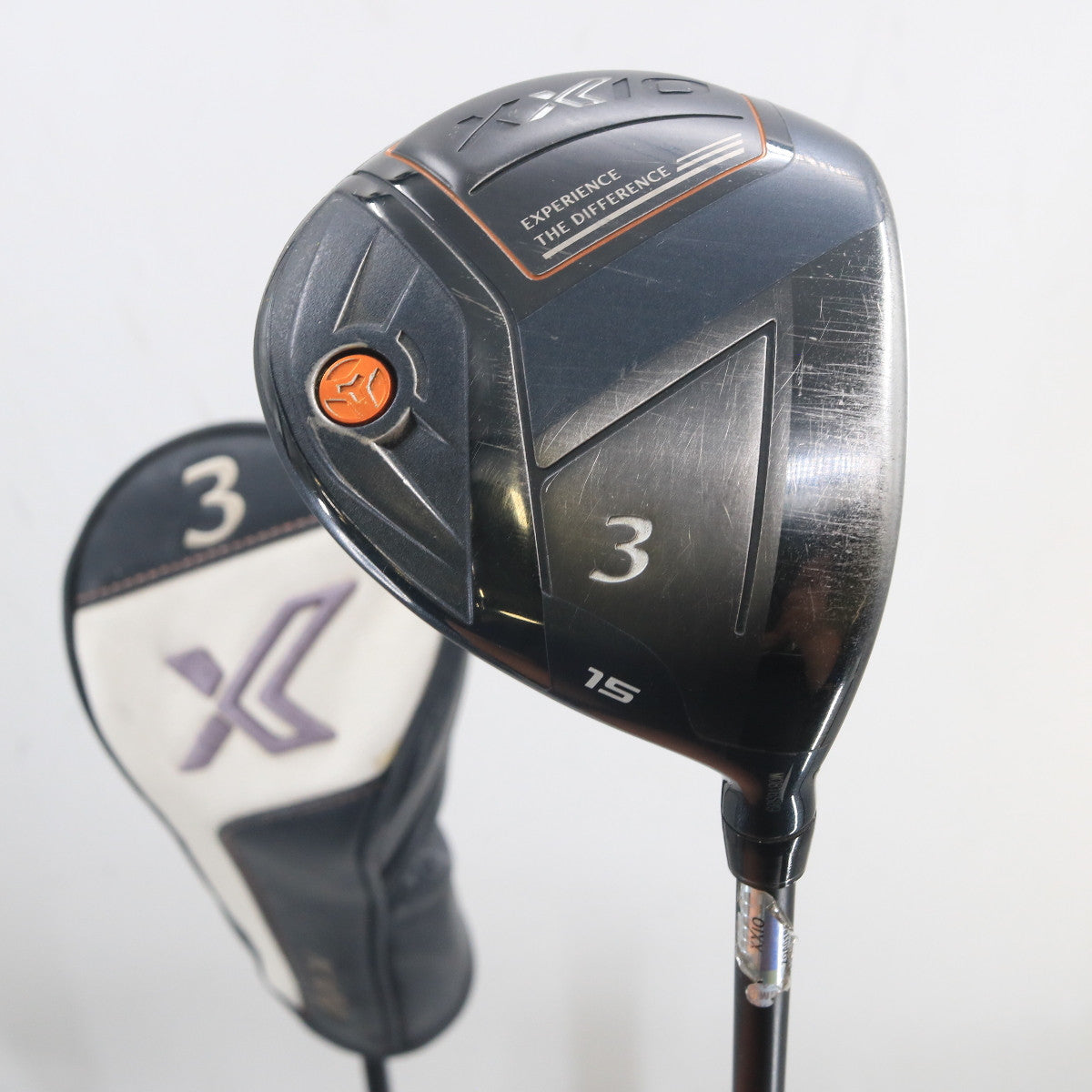 XXIO X Black 3 Fairway Wood 15 Degrees Graphite Regular Headcover RH A-161312