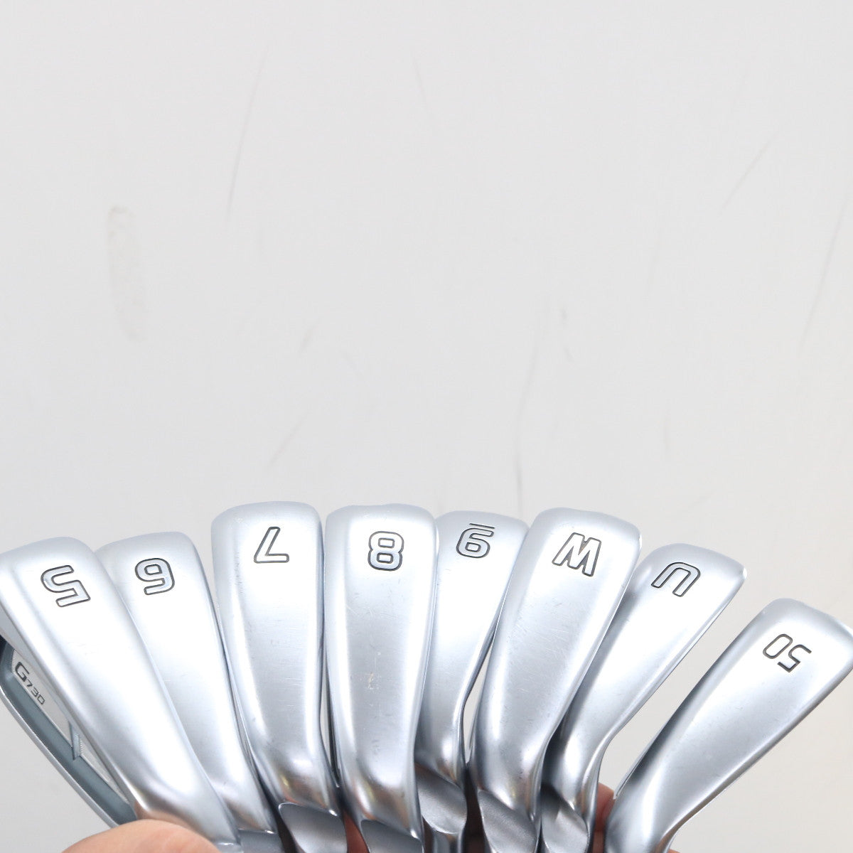 PING G730 Iron Set 5-W,U,W50 Orange Dot Graphite ALTA Quick Senior RH A-161329