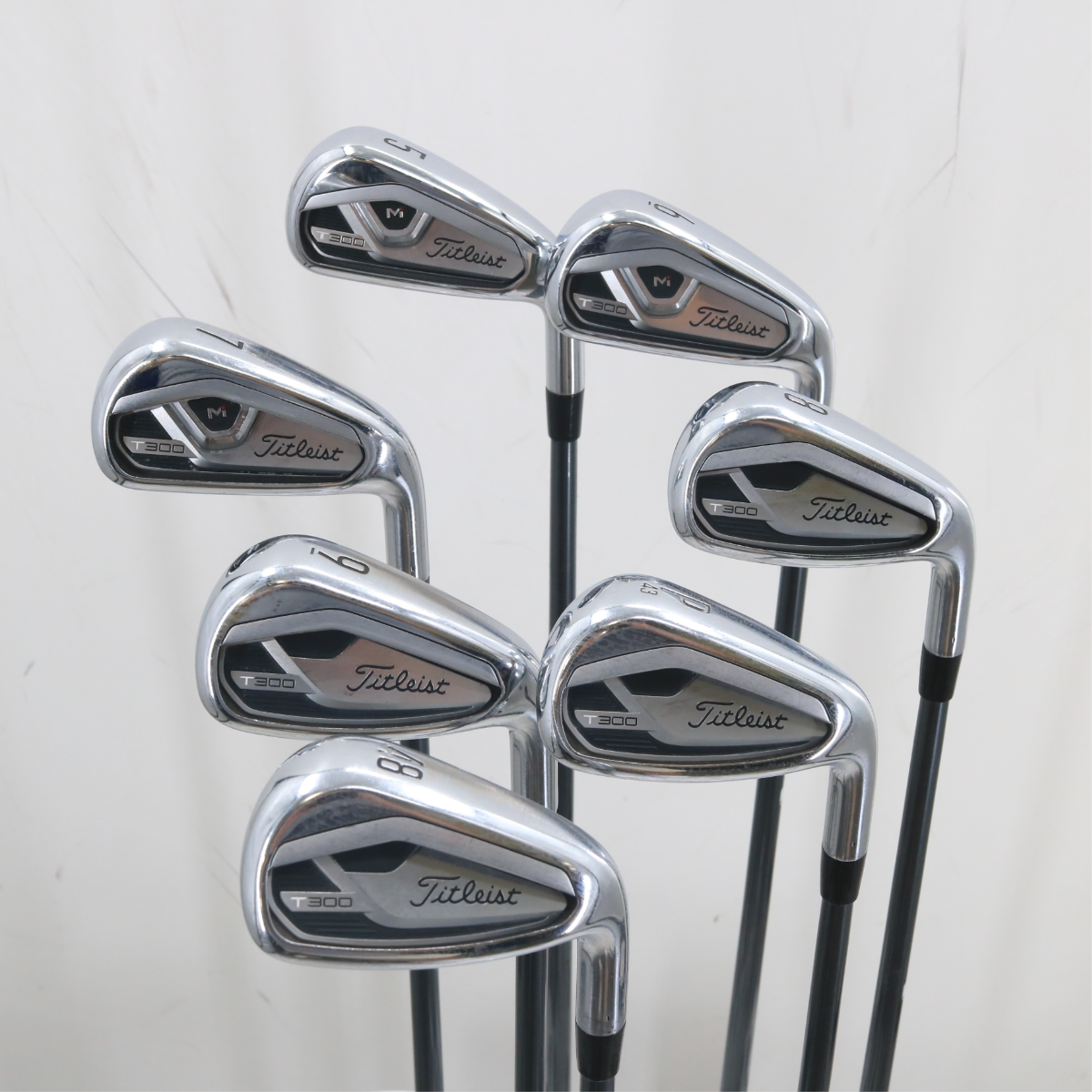 Titleist T300 Iron Set 5-P43,48 Graphite MMT 85 Regular Right-Hand A-161331