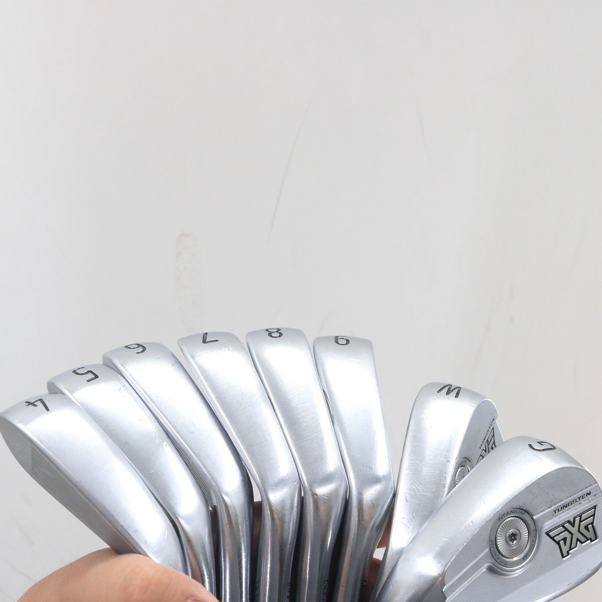 PXG 0311P GEN7 Chrome Iron Set 4-W,G Steelfiber i95 Black Label Stiff LH A-161332