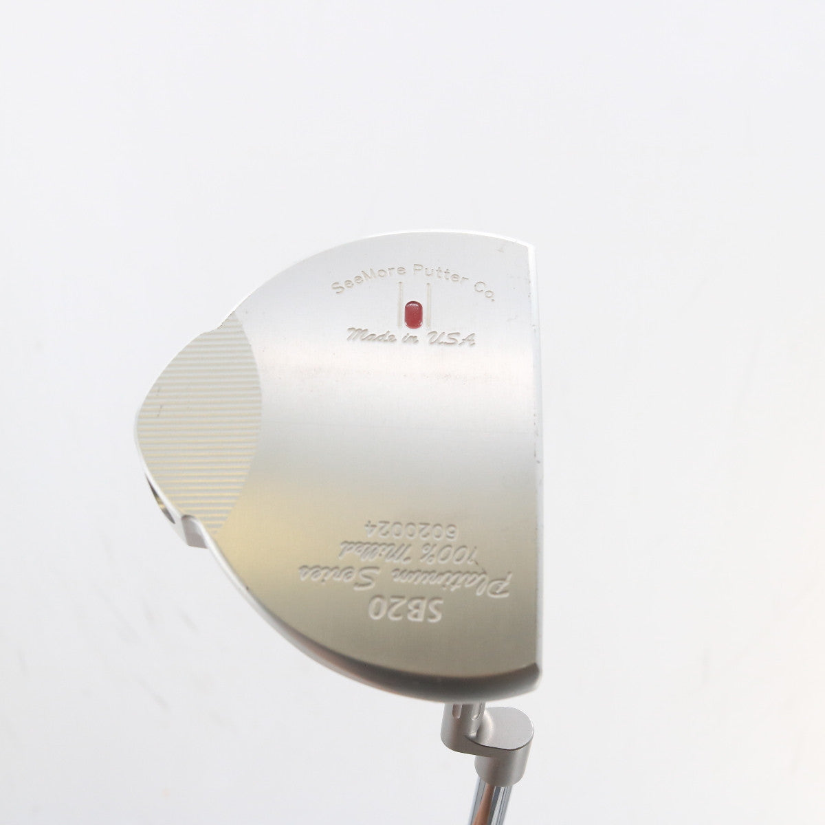 SeeMore SB20 Platinum Series Mallet Putter 34 Inches Right-Handed A-161395