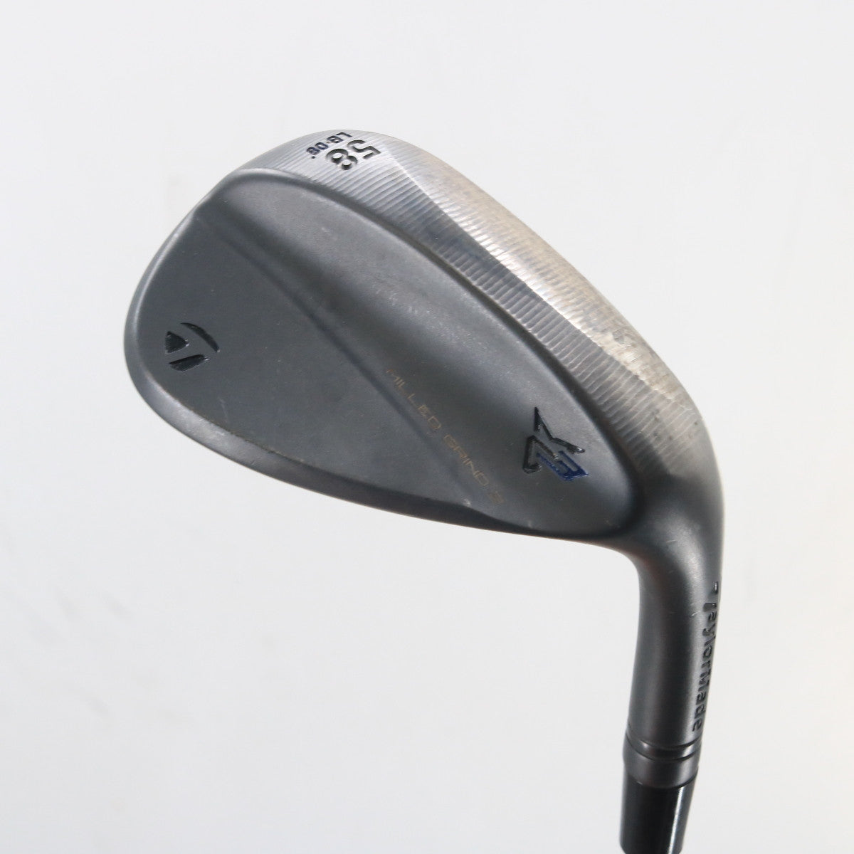 TaylorMade Milled Grind 3 Raw Black Wedge 58 Deg 58.08 LB Steel Regular A-161557