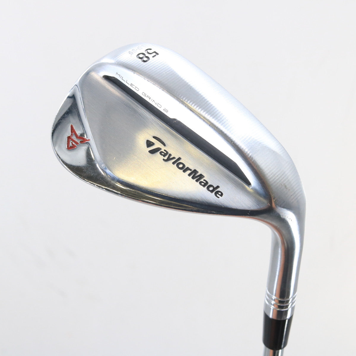TaylorMade Milled Grind 2 Satin Chrome Lob Wedge 58 Deg 58.08 RH +1" A-161559