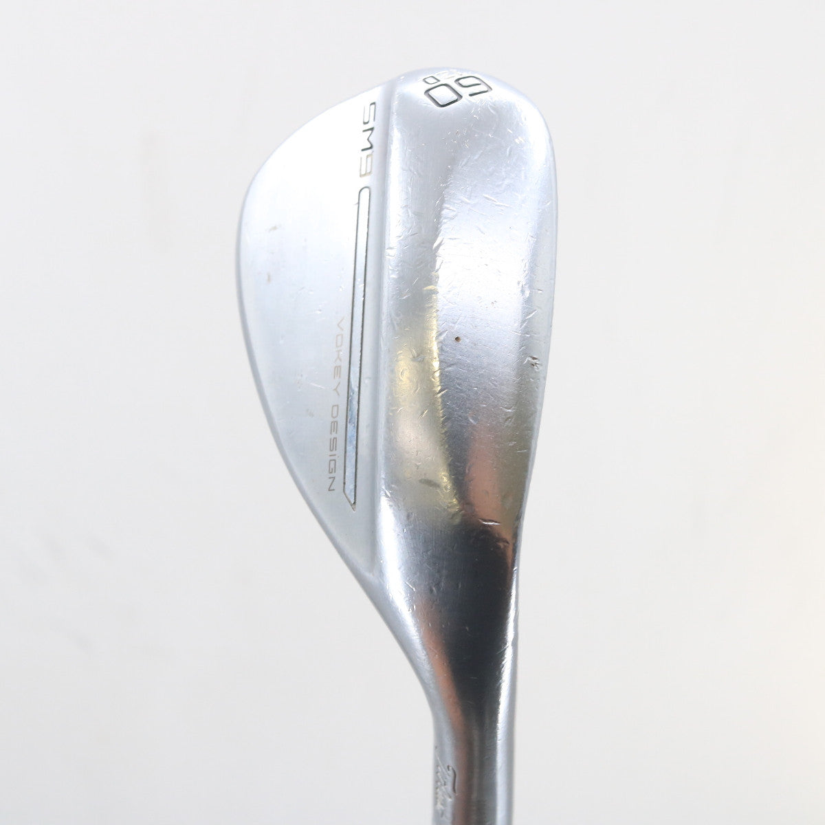 Titleist Vokey SM9 Tour Chrome Lob Wedge 60 Deg 60.12 D-Grind Steel RH A-161560