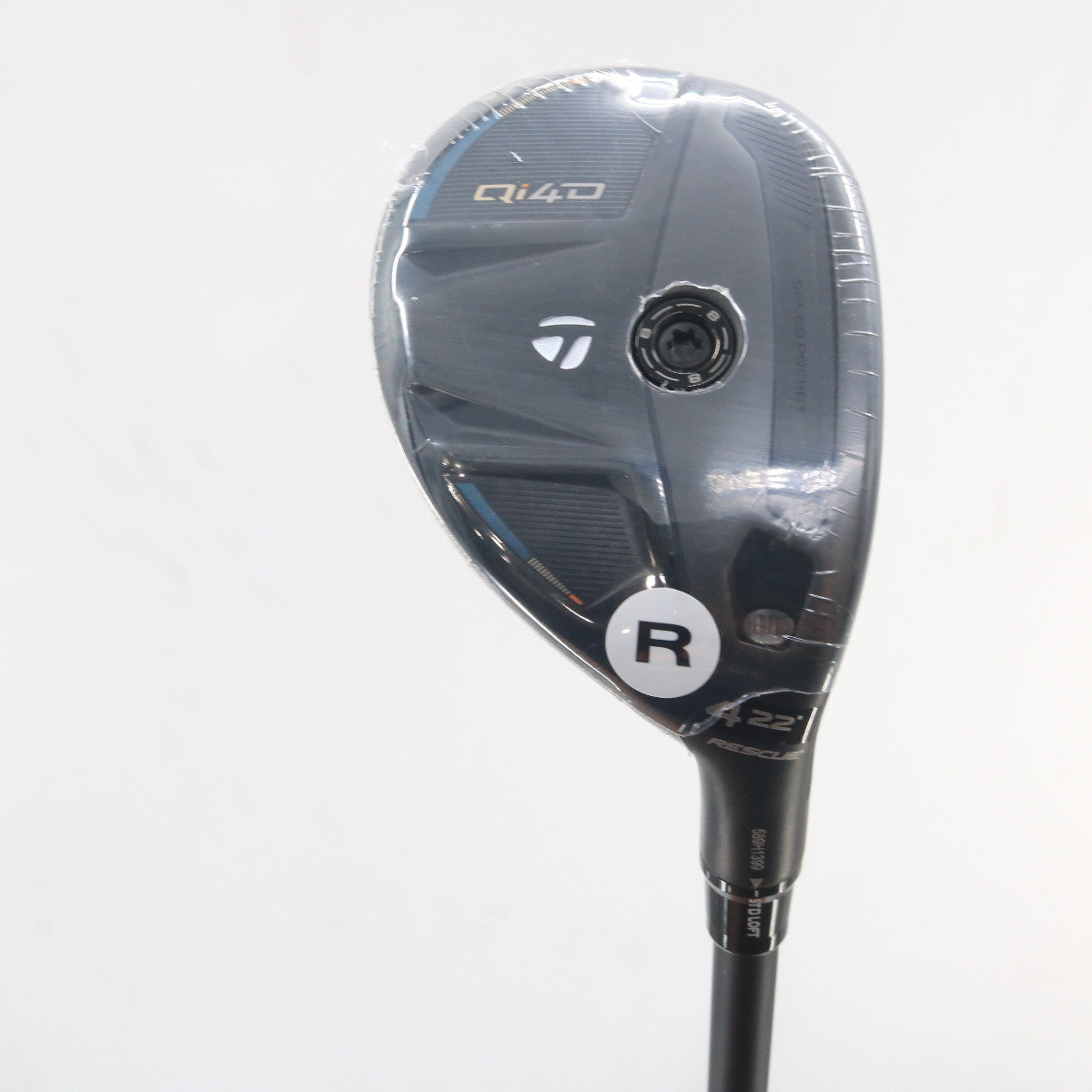 TaylorMade Qi4D Rescue 4 Hybrid 22 Degrees Graphite REAX 65 Regular RH A-161606