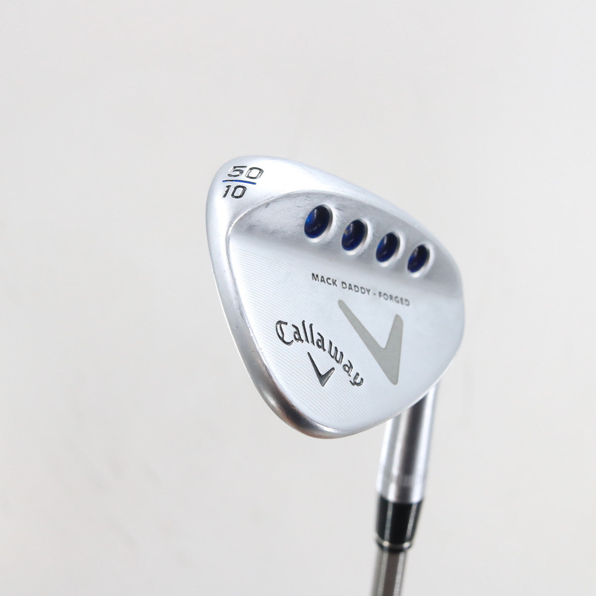 Callaway Mack Daddy Forged Chrome Gap Wedge 50.10 Deg Steelfiber i95 Stiff A-162422