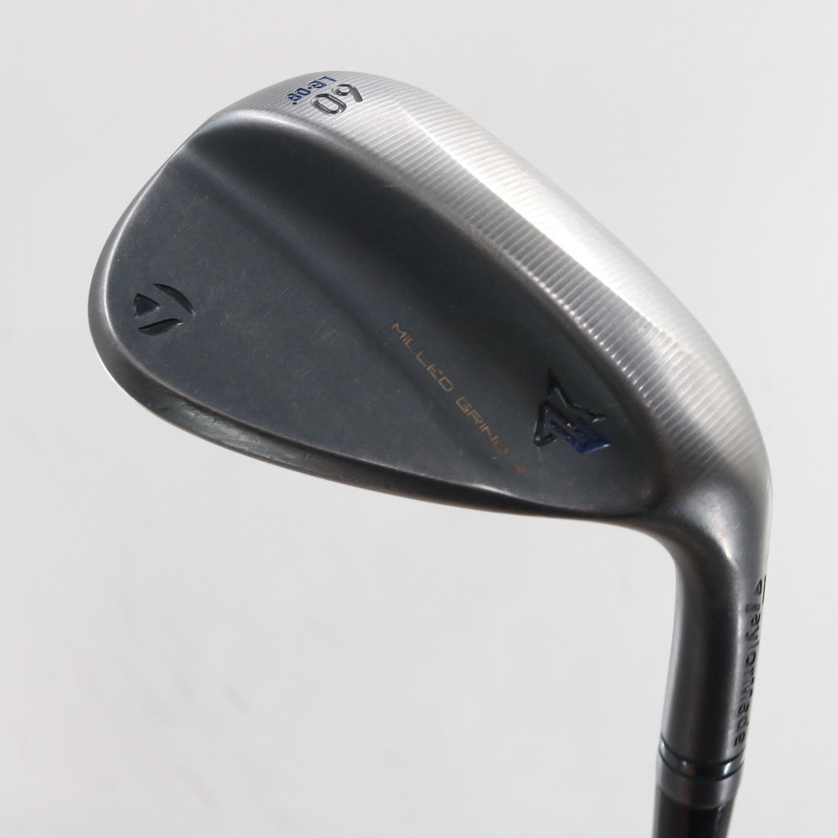TaylorMade Milled Grind 3 Raw Black Wedge 60 Deg 60.08LB Graphite RH A-162428