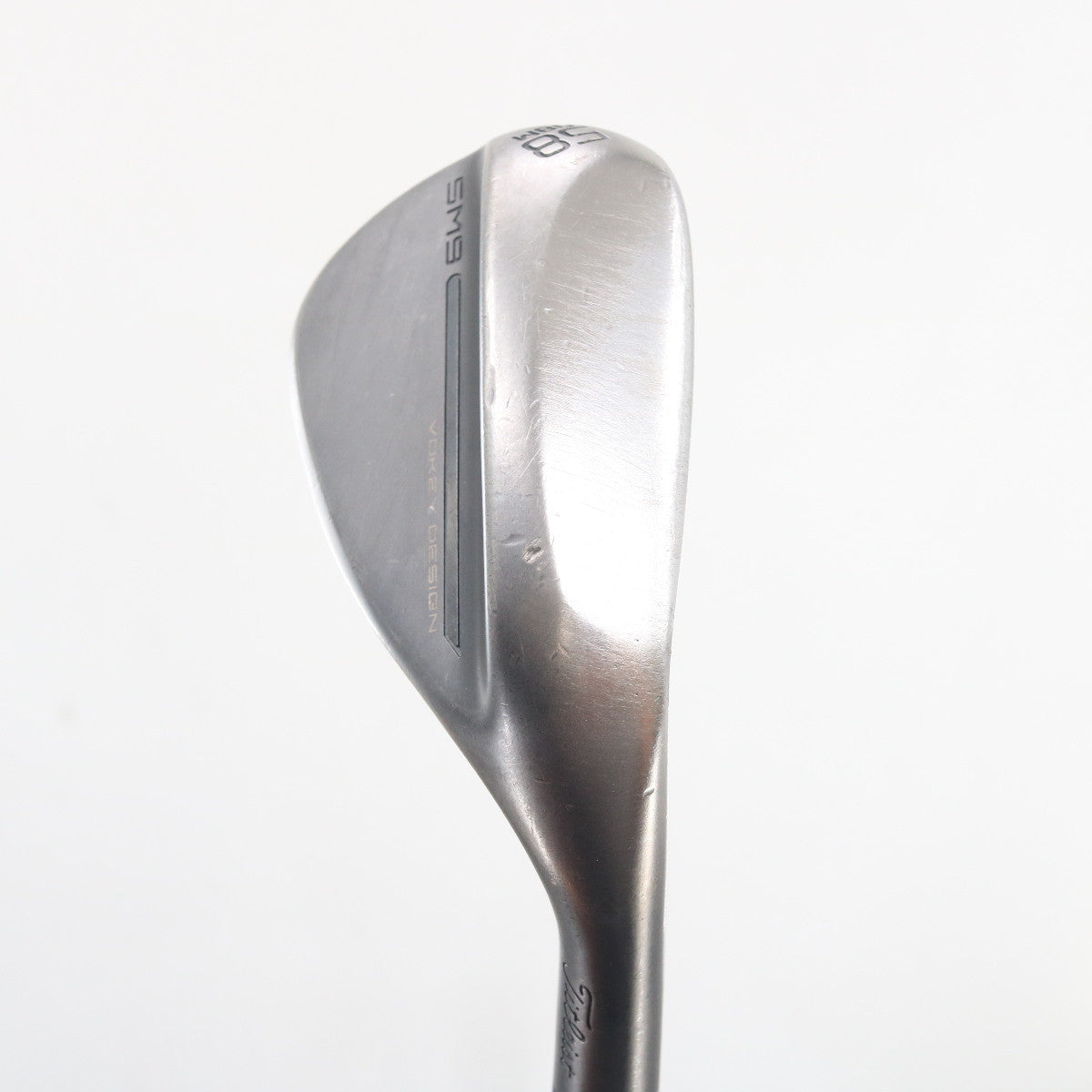 Titleist Vokey SM9 Jet Black LW Lob Wedge 58 Deg 58.08 M-Grind Steel RH A-162553