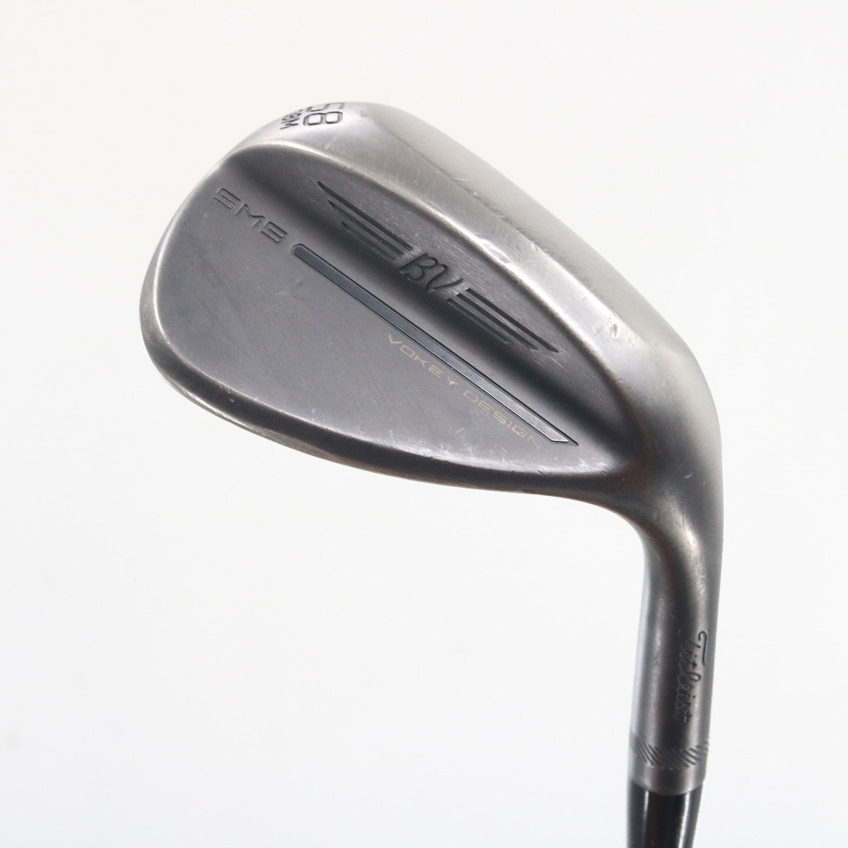 Titleist Vokey SM9 Jet Black LW Lob Wedge 58 Deg 58.08 M-Grind Steel RH A-162553