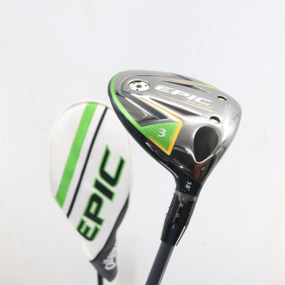 Callaway EPIC Flash 3 Fairway Wood 15 Deg HZRDUS 5.5 Regular Headcover A-162912