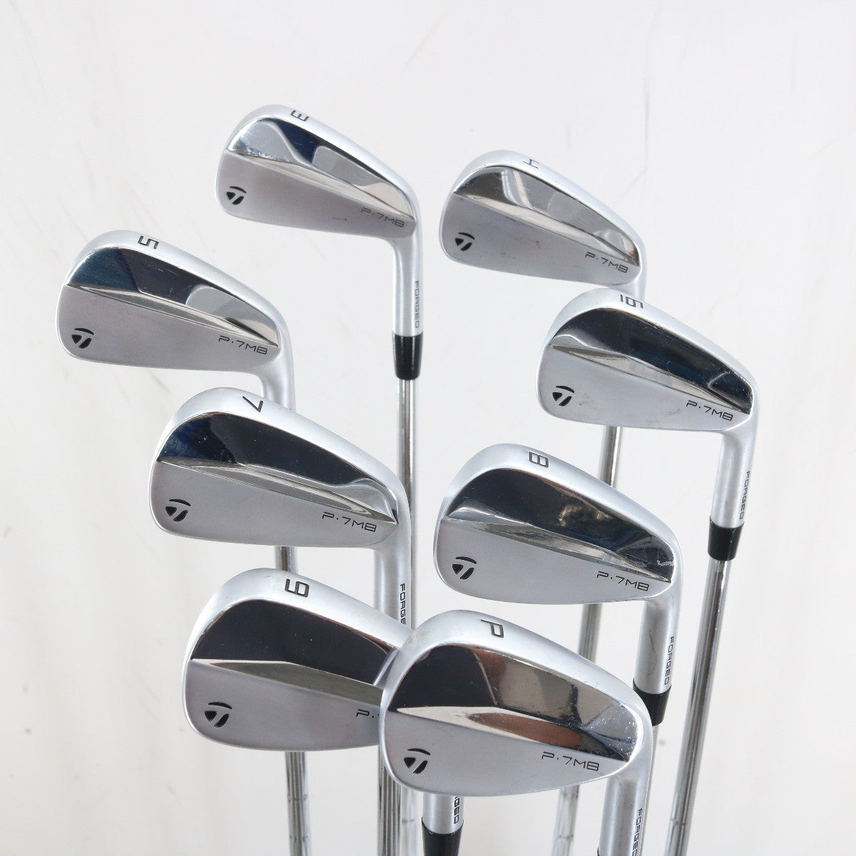 TaylorMade P7MB Forged Iron Set 3-P Steel KBS Tour X-Stiff Right-Hand A-162920