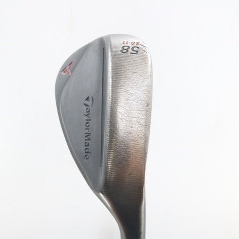 TaylorMade Milled Grind 2 Matte Black Wedge 58 Degree 58.11 Steel Stiff A-163094