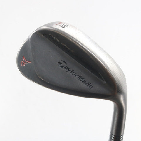 TaylorMade Milled Grind 2 Matte Black Wedge 58 Degree 58.11 Steel Stiff A-163094