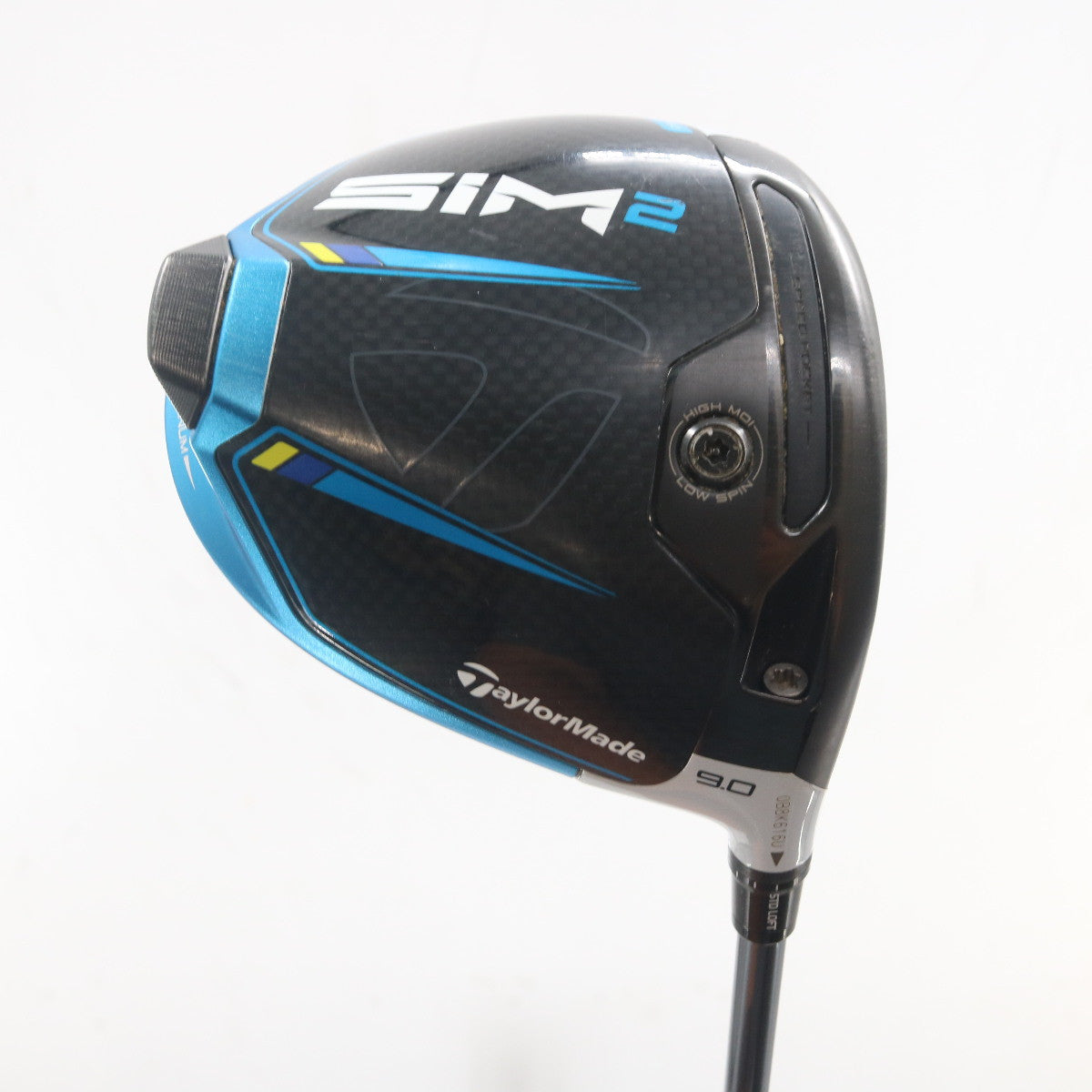 TaylorMade SIM2 SIM 2 Driver 9.0 Deg Graphite Diamana S+ 60 Stiff Flex A-163409