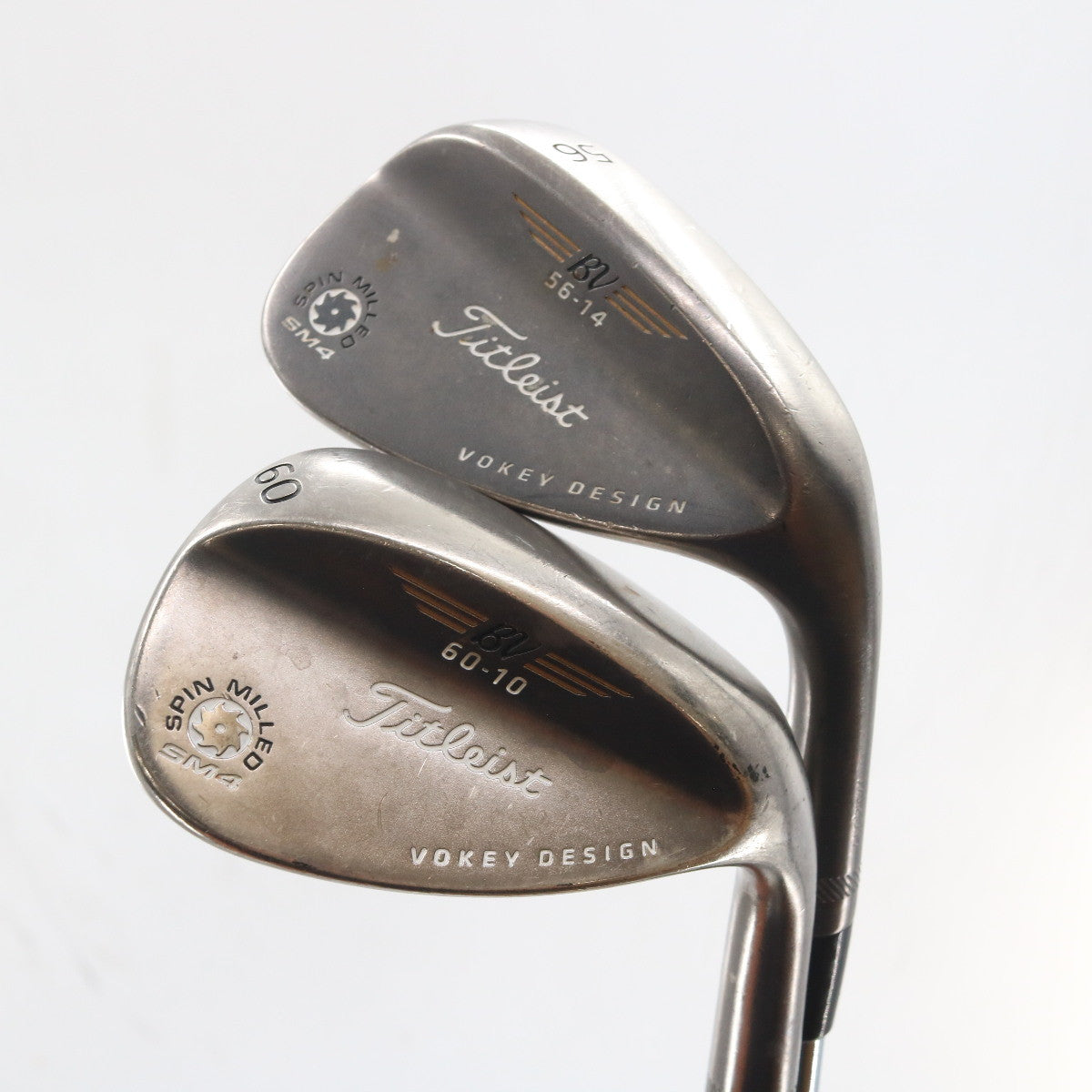 Titleist Vokey SM4 Black Nickel Sand & Lob Wedge Set 56.14 & 60.10 Deg A-163415