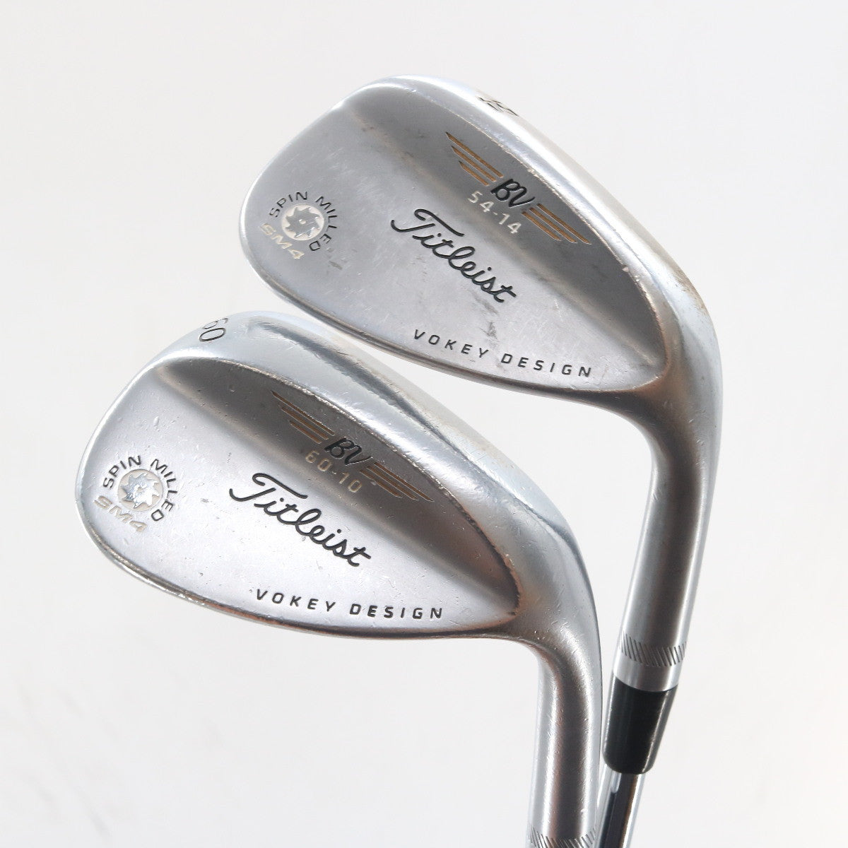 Titleist Vokey SM4 Tour Chrome Sand & Lob Wedge Set 54.14 & 60.10 Deg A-163419